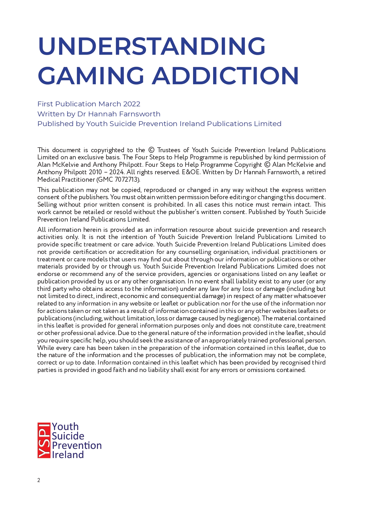 Understanding Gaming Addiction, page 2 of 12