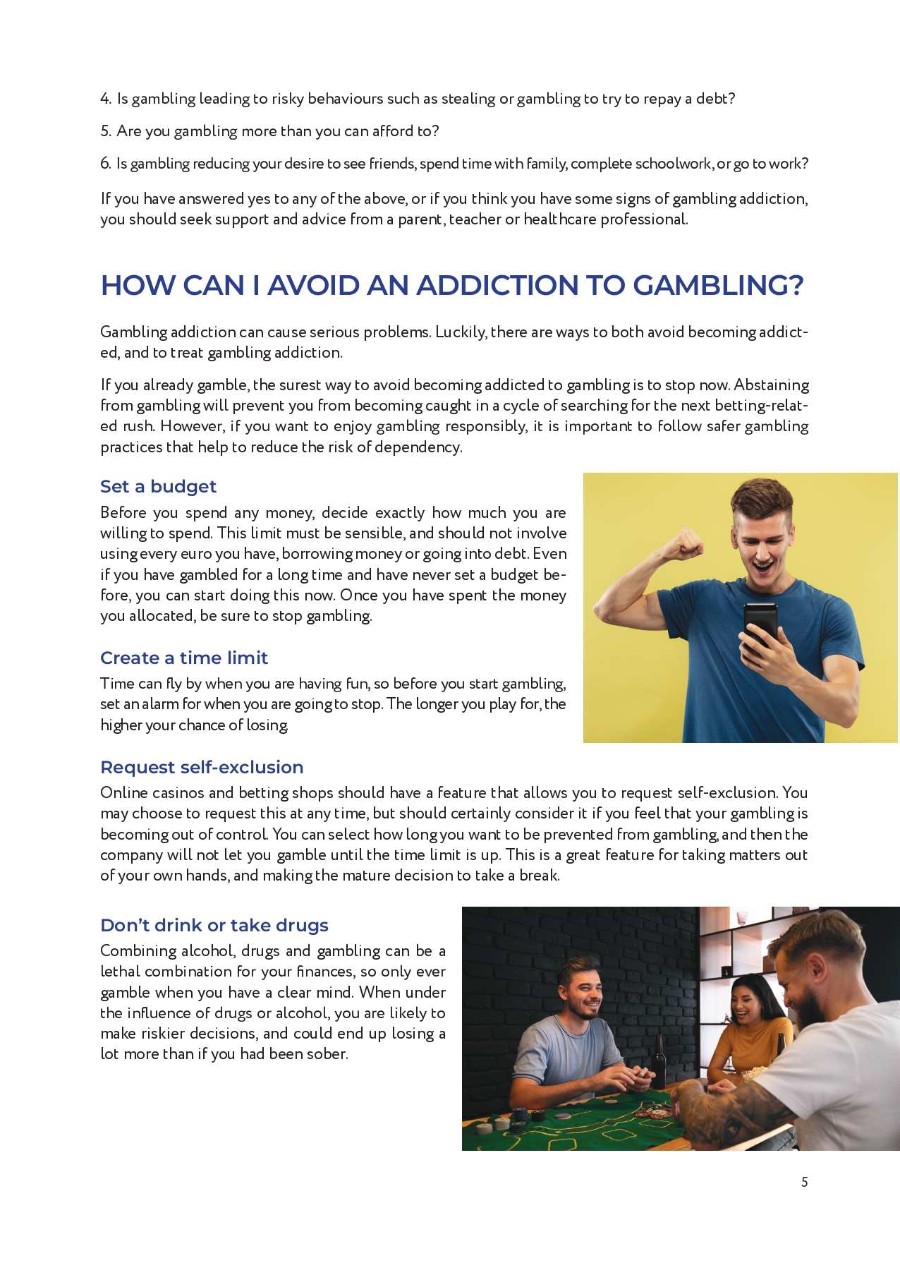 Understanding Gambling Addiction, page 5 of 12