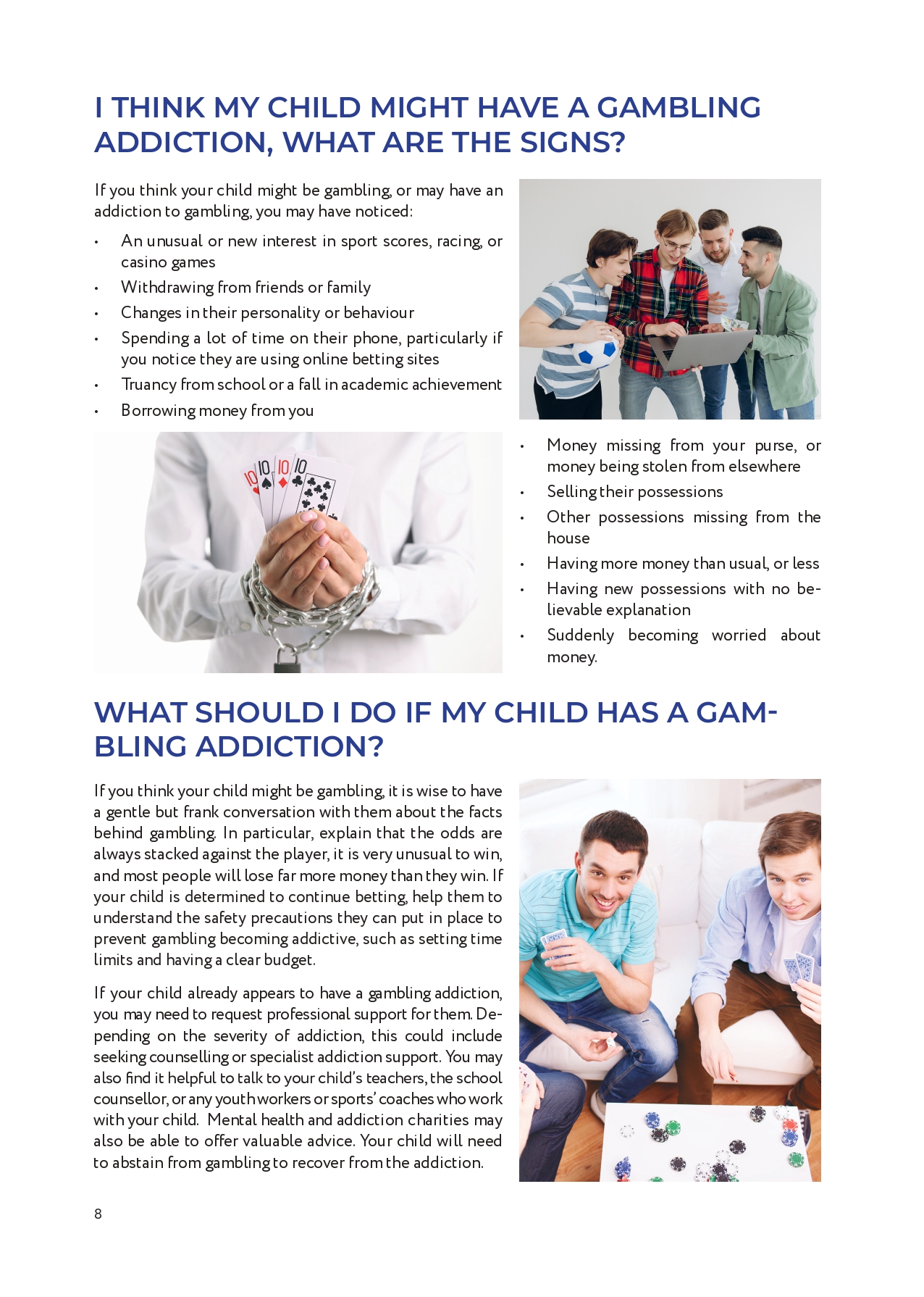 Understanding Gambling Addiction, page 8 of 12