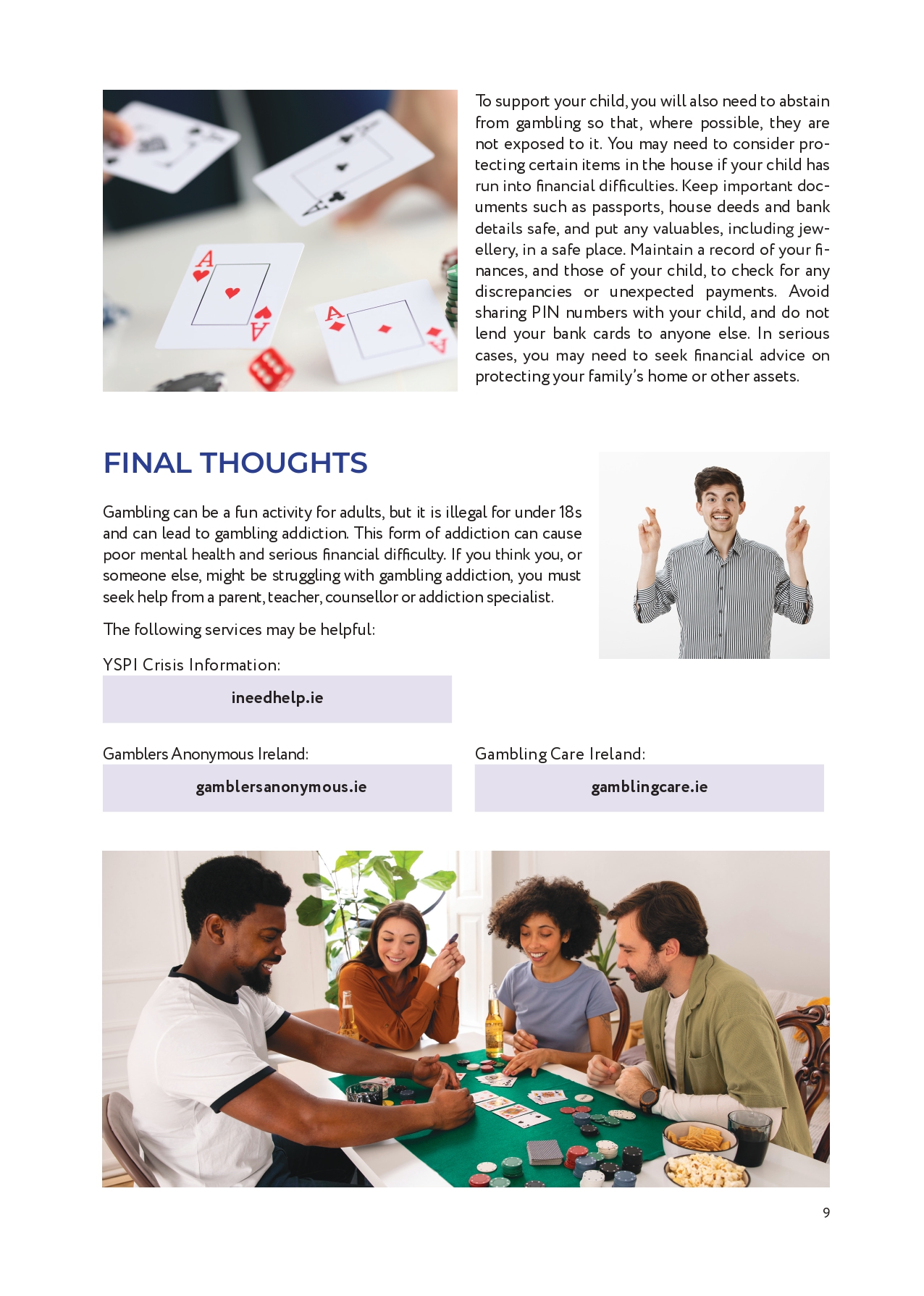 Understanding Gambling Addiction, page 9 of 12